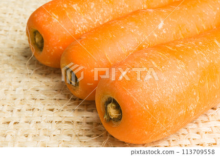 Group of homegrowed carrots Group of homegrowed carrots 113709558