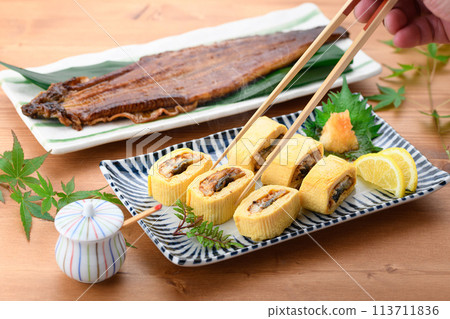 鰻魚捲（鰻魚湯包蛋） 113711836