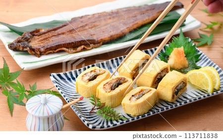 鰻魚捲(鰻魚湯包蛋) 鰻魚捲(鰻魚湯包蛋) 113711838