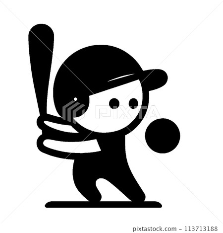 A person who plays baseball 113713188