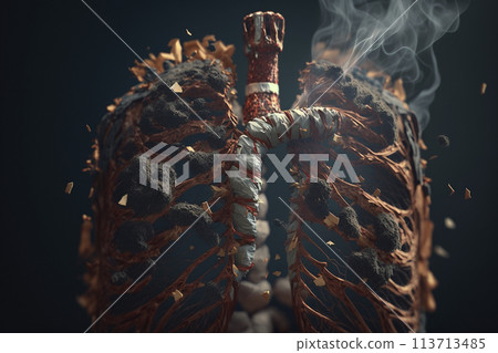 Human smoker lungs, stop smoking, no tobacco, harmful effects of nicotine, drug death, social health problem bad , cancer disease, Prohibition of smoking in public places, internal organ damage . Human smoker lungs, stop smoking, no tobacco, harmful effects of nicotine, drug death, social health problem bad , cancer disease, Prohibition of smoking in public places, internal organ damage . 113713485