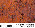 Rusty metal brown close up texture 113713553