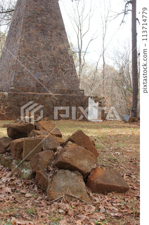 Killough Monument and Cemetery During Rain Located Near Bullard TX Killough Monument and Cemetery During Rain Located Near Bullard TX 113714779