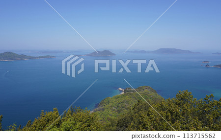 Yashima on a clear day, the nose of Nagasaki 113715562