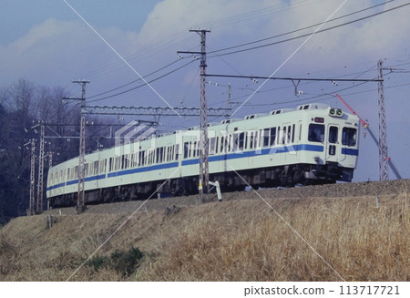 小田急舊 5000 型特快，大根（東海大學）- 大田野（秦野），1980 年 12 月 20 日 113717721