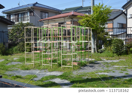 公園遊樂設備叢林健身房 113718162