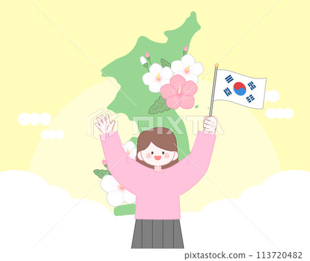Korean Patriotic Illustration Korean Patriotic Illustration 113720482