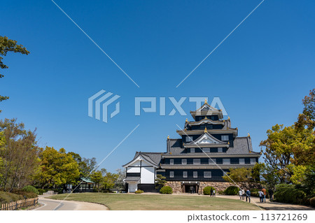 Okayama Castle in Spring, Okayama Prefecture Okayama Castle in Spring, Okayama Prefecture 113721269