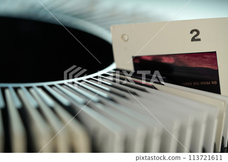 the roulette of slide film in number 2 113721611