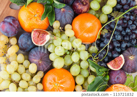 Healthy food. Fresh fruit background Healthy food. Fresh fruit background 113721832