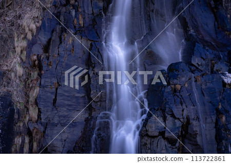 Silver Falls at night 113722861