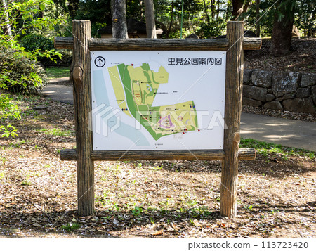 裡見公園導覽圖(千葉縣市川市) 裡見公園導覽圖(千葉縣市川市) 113723420