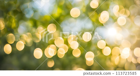 Sunny days warmth captured in a round blur embodying the essence of smooth summer Sunny days warmth captured in a round blur embodying the essence of smooth summer 113723585