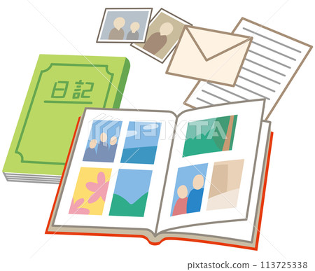 遺留物品:日記、相簿、信件、遺留物品分類 遺留物品:日記、相簿、信件、遺留物品分類 113725338