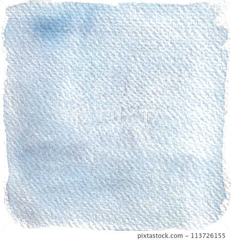 Blue wash abstract watercolor background. High quality illustration. The color wash in textured paper. Hand drawn. Good for cards, craft paper, wrapping paper, covers, backgrounds, design, wallpaper 113726155