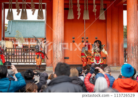 平安神宮節祭惡魔惡魔舞 平安神宮節祭惡魔惡魔舞 113726529