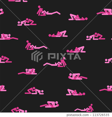 Kama Sutra, seamless pattern, design, poster, fabric. Kamasutra, sketchy poses for making love. Set. Kama Sutra, seamless pattern, design, poster, fabric. Kamasutra, sketchy poses for making love. Set. 113726535