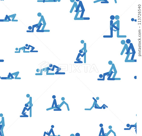 Kama Sutra, seamless pattern, design, poster, fabric. Kamasutra, sketchy poses for making love. Set. Kama Sutra, seamless pattern, design, poster, fabric. Kamasutra, sketchy poses for making love. Set. 113726540
