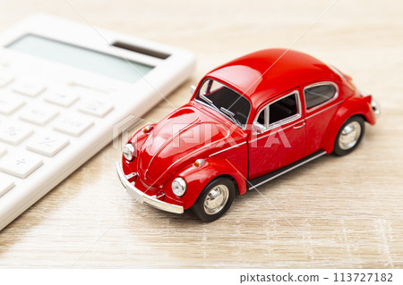 Car and Calculator 113727182