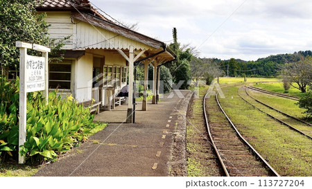 小湊鐵道上總鶴舞站站內景觀 小湊鐵道上總鶴舞站站內景觀 113727204