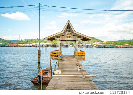 汶萊達魯薩蘭國水上村莊Kampung Ayer的風景 113728324