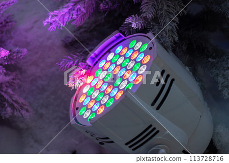 a white light with a lot of lights on it a white light with a lot of lights on it 113728716
