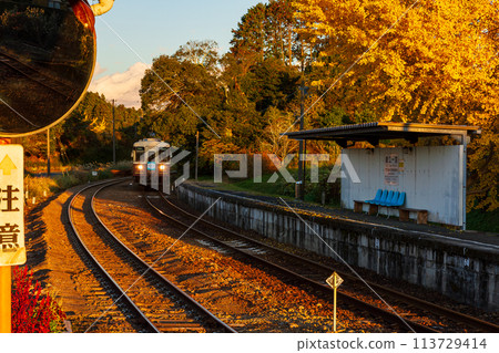 Ichinomiya, Mori-machi, Shuchi-gun, Shizuoka Prefecture Tenryu Hamanako Railway and scenery along the line 113729414