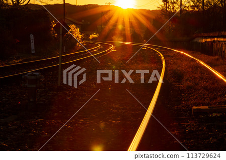 Ichinomiya, Mori-machi, Shuchi-gun, Shizuoka Prefecture Tenryu Hamanako Railway and scenery along the line 113729624