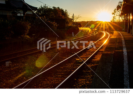 Ichinomiya, Mori-machi, Shuchi-gun, Shizuoka Prefecture Tenryu Hamanako Railway and scenery along the line 113729637