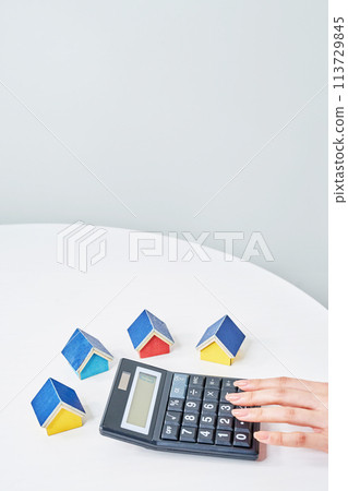 House model and calculator 113729845