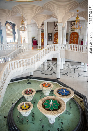 A very beautiful view of the New Mosque in Brunei Darussalam 113730174