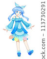 [Standing picture] Girl 113730291