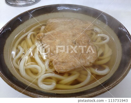 Eat "Kitsune Udon" at Noda Hanshin 113731943