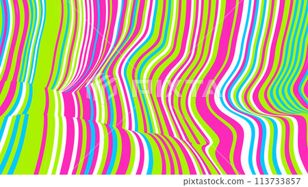 Abstract green and pink vertical waves design Abstract green and pink vertical waves design 113733857