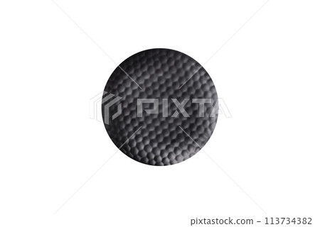 An empty plate on a gray concrete background with copy space An empty plate on a gray concrete background with copy space 113734382