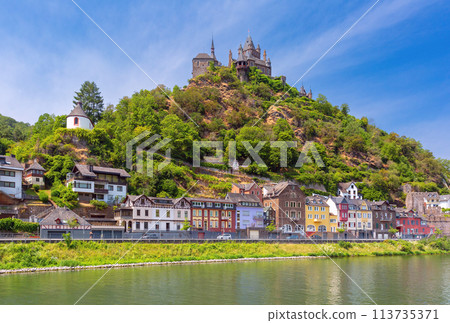 View of Cochem, Germany 113735371