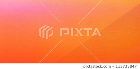 Orange widescreen background. Simple design for banner, poster, Ad, events and various design works 113735847