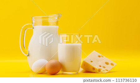 Pitcher of Milk with Eggs Pitcher of Milk with Eggs 113736110