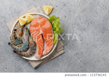 Seafood Platter Delight 113736143