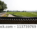 water canal in the city water canal in the city 113739769
