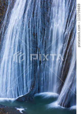Autumn in Daigo Town, Ibaraki Prefecture - One of Japan's Three Great Waterfalls, Fukuroda Falls with Autumn Foliage Autumn in Daigo Town, Ibaraki Prefecture - One of Japan's Three Great Waterfalls, Fukuroda Falls with Autumn Foliage 113739889