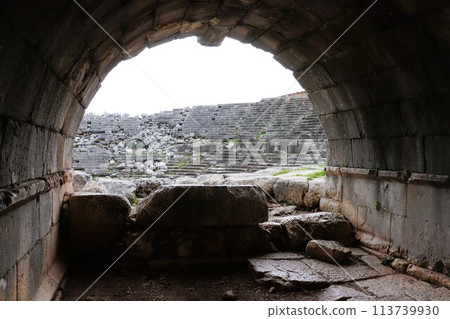 劇場遺址, Letun 遺址, 世界遺產, 南土耳其, 土耳其 劇場遺址, Letun 遺址, 世界遺產, 南土耳其, 土耳其 113739930