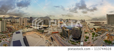 14 April 2024 stadium under construction, Kai Tak Sports Park 113744028