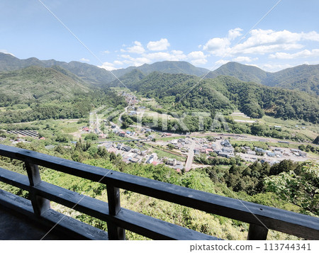 Yamadera (Risshakuji): View from the Godaido Hall 113744341