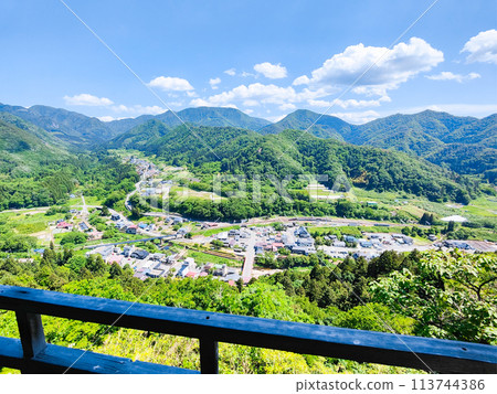 Yamadera (Risshakuji): View from the Godaido Hall 113744386