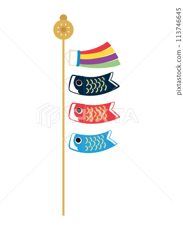 Cut material - Boys' Festival 23 vector 113746645