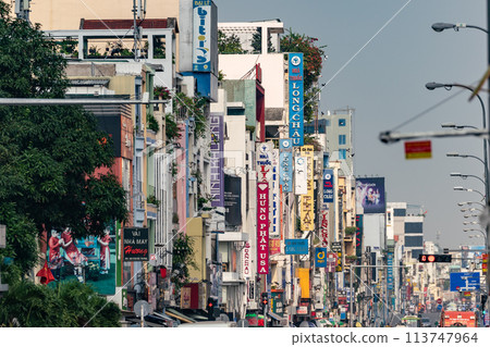 Cityscape of Ho Chi Minh City, Vietnam 113747964