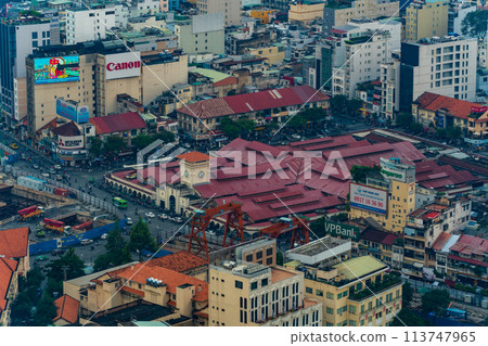 Cityscape of Ho Chi Minh City, Vietnam 113747965