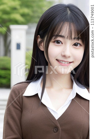 真人風格AI美少女 真人風格AI美少女 113749001