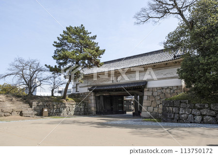 Marugame Castle (Kagawa Prefecture) Oteichinomon Gate 113750172